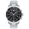 Movado Series 800 Black Dial Stainless Steel Bracelet Watch, 42mm