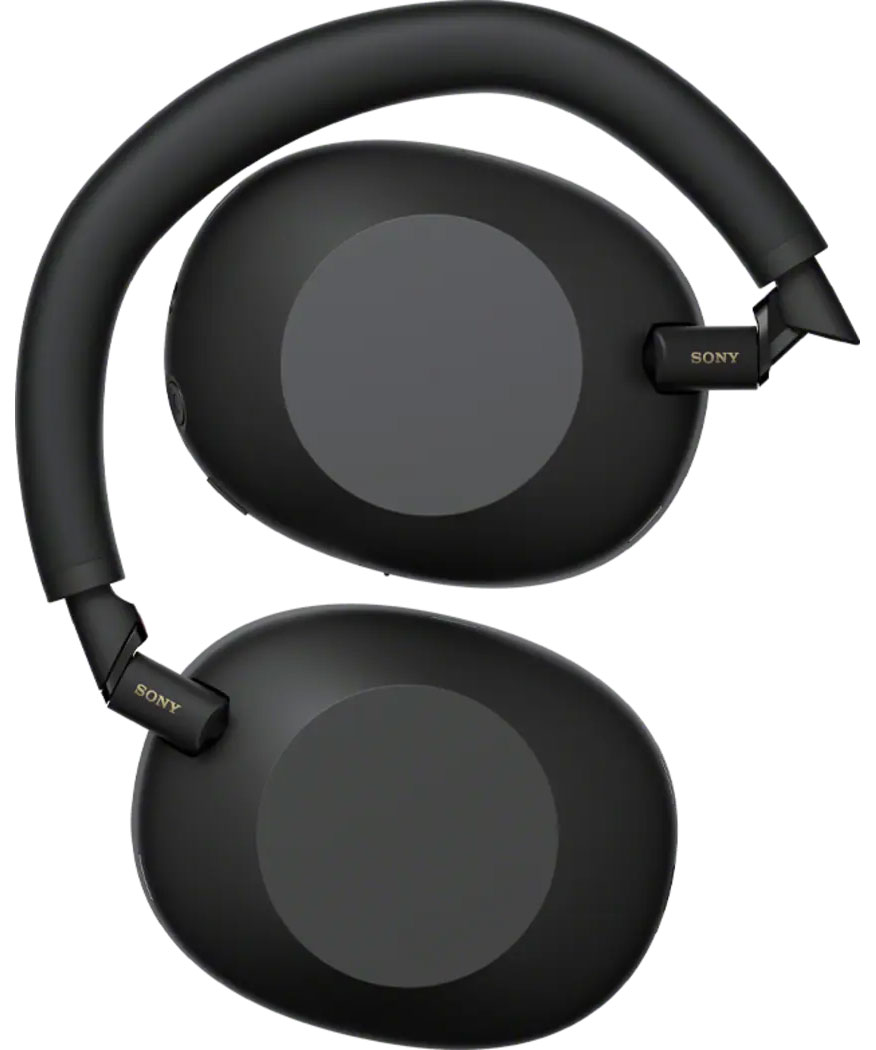 Top View of Sony Wireless Noice Cancelling Headphones Folded