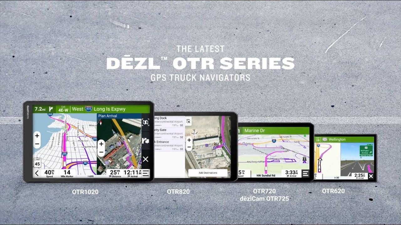 Watch Garmin | dezl GPS Truck Navigators - Overview