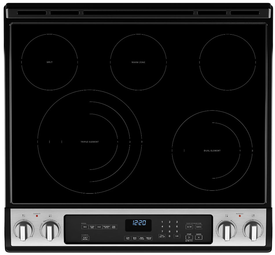 Whirlpool WEE745H0LZ Electric Oven with Air Fryer Abt