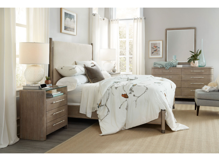 Hooker Furniture Bedroom Affinity 6/0 And 6/6 Grey Footboard - 6050-90868-GRY