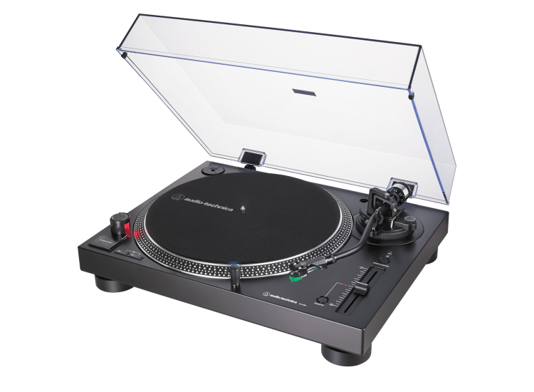 Audio-Technica Black Direct-Drive Turntable - AT-LP120XUSB-BK