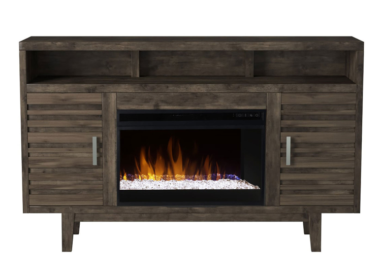 Legends Furniture Avondale 61" Charcoal Fireplace Console - AV5201-CHR
