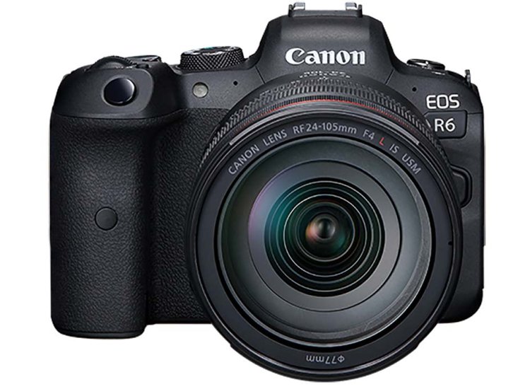 Canon EOS R6 RF 24-105mm F4 L IS USM Lens Kit - 4082C012