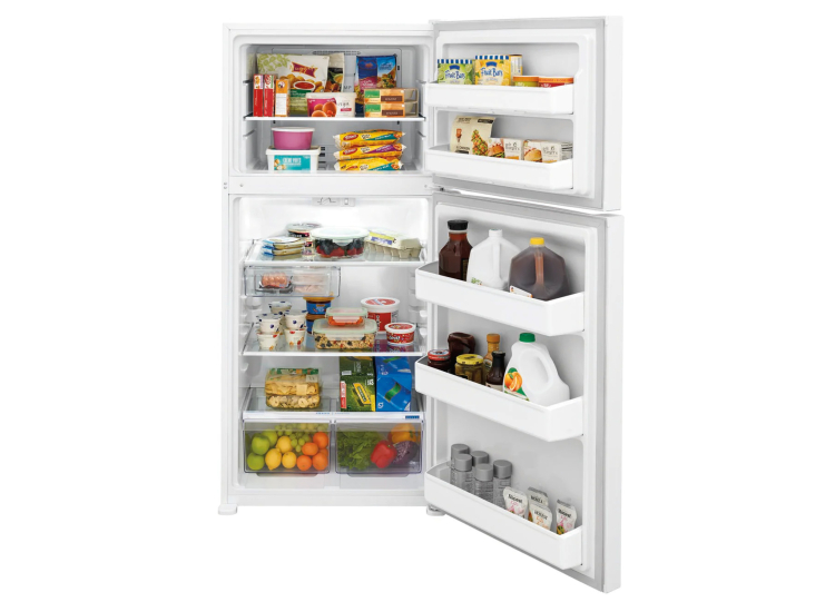 Frigidaire ADA 18.3 Cu. Ft. Top Freezer Refrigerator 30-Inch Wide in White - FFTR1835VW