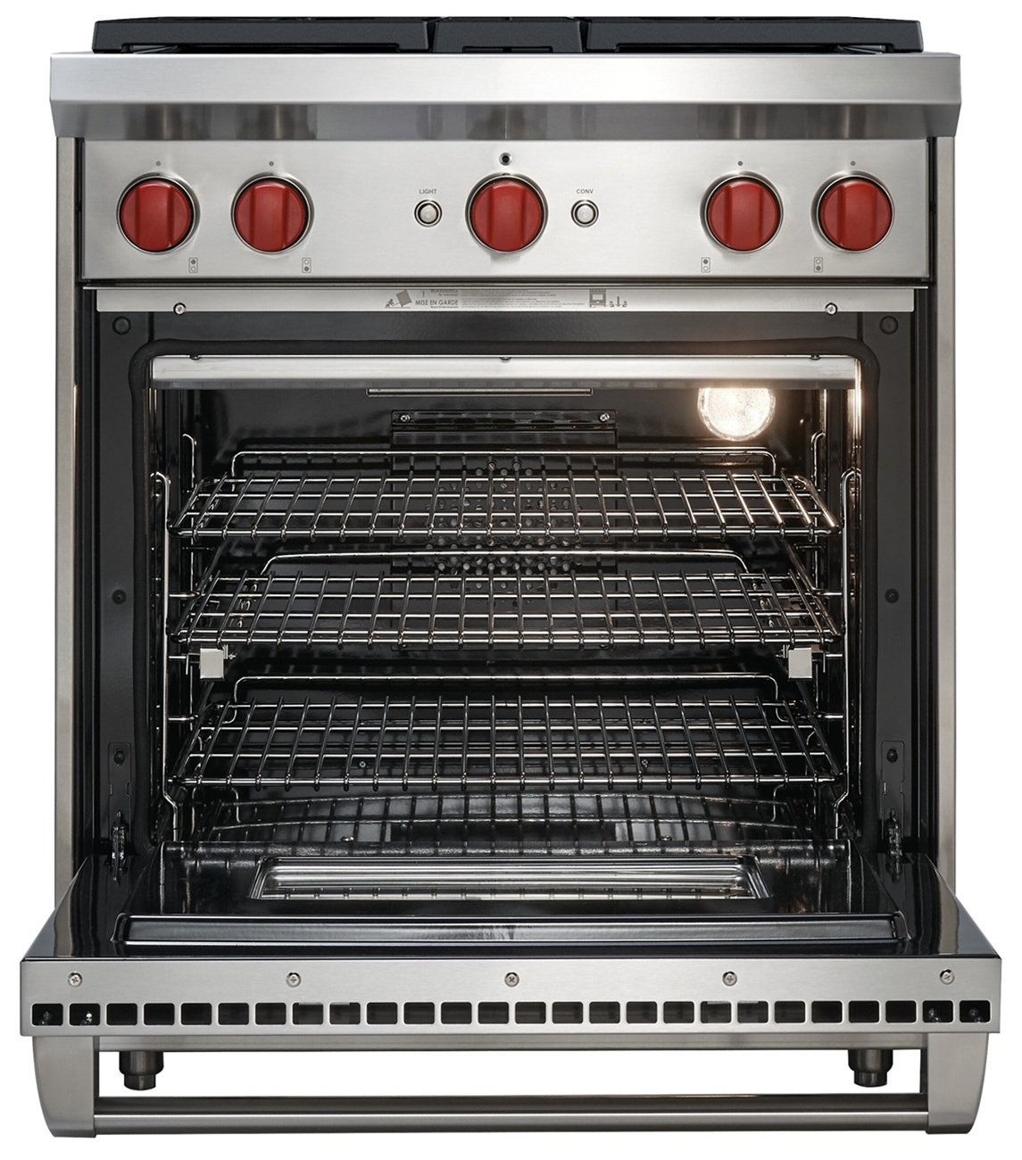 Wolf 30 Stainless Steel Gas Range Gr304 Abt