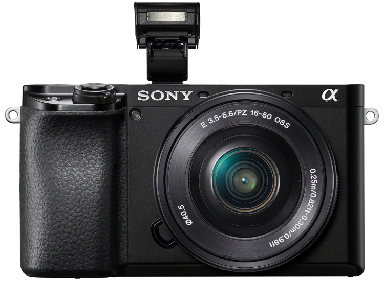 Sony Alpha 6100 24.2 Megapixel Mirrorless Digital Camera With 16-50mm Power Zoom Lens in Black - ILCE6100K/B
