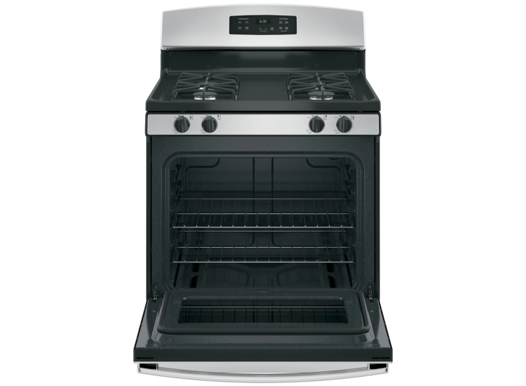 GE 30 In. Stainless Steel Freestanding Gas Range - JGBS60REKSS