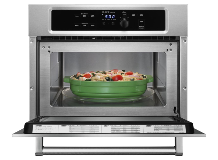 KitchenAid 24" Stainless Steel Built In Microwave Oven - KMBS104ESS