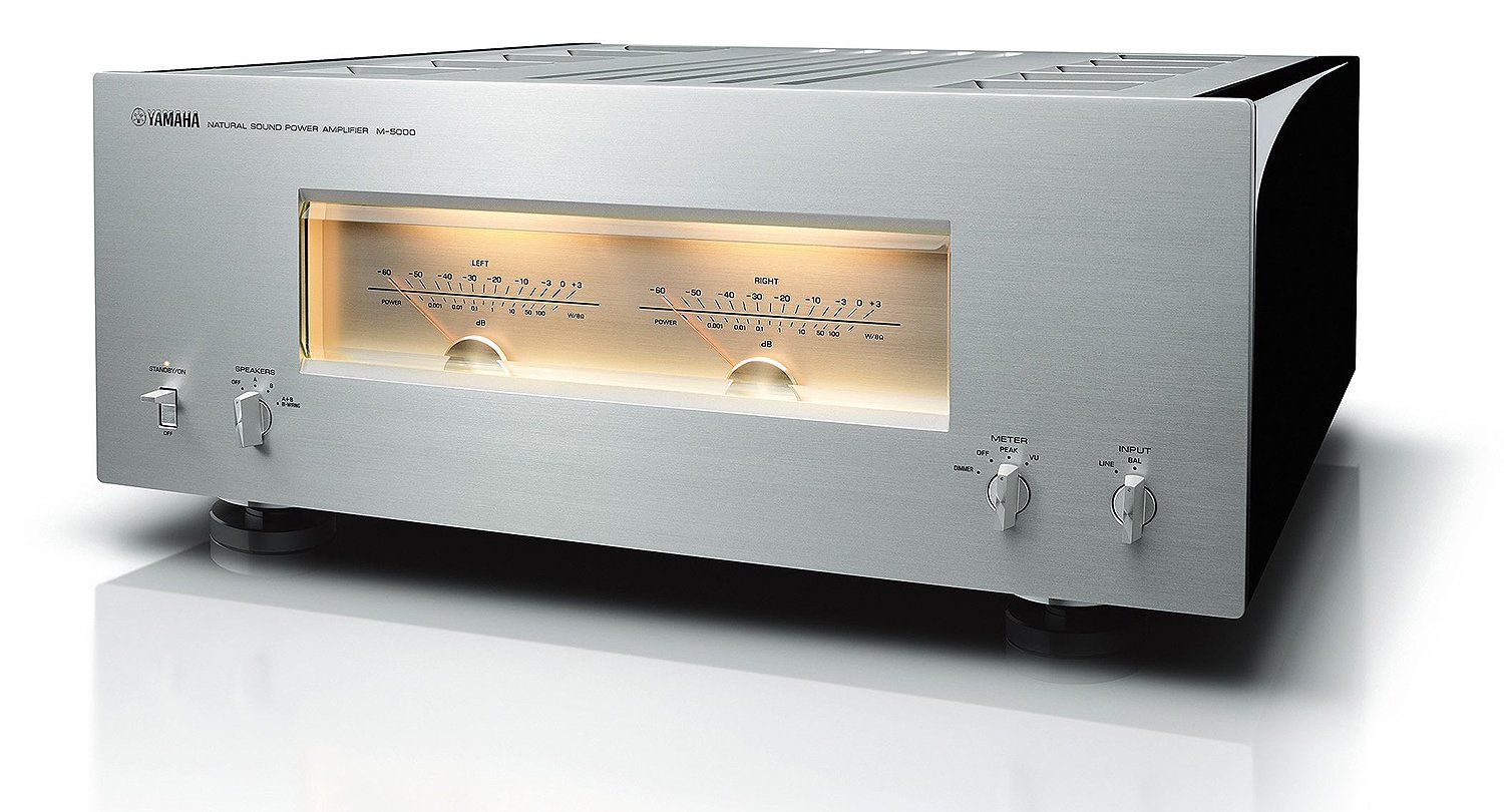 Yamaha Silver 200W Power Amplifier M5000SL Yamaha Silver 200W Power Amplifier M5000SL