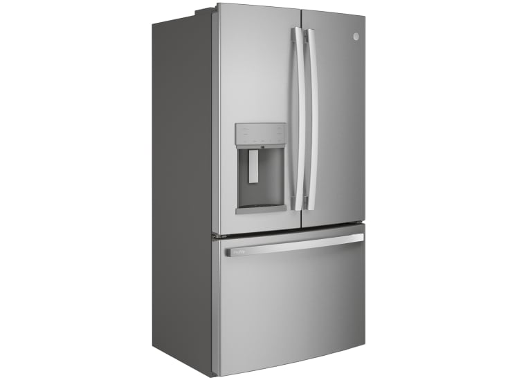 GE Profile 27.7 Cu. Ft. French-Door Refrigerator 36-Inch Wide ADA in Fingerprint Resistant Stainless Steel - PFE28KYNFS