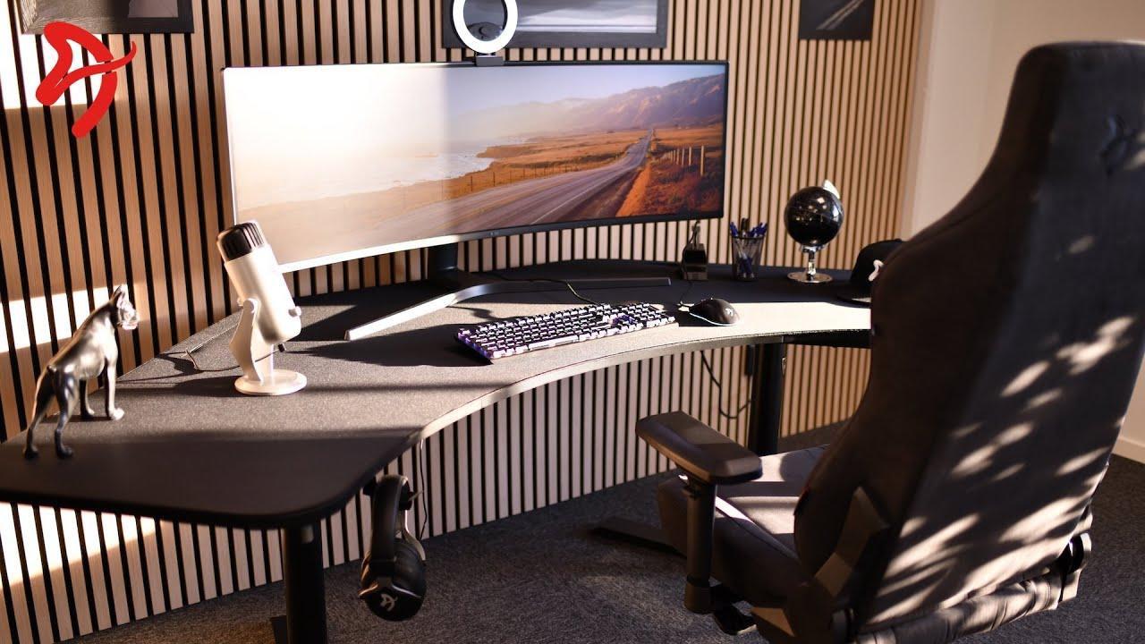 Watch Arozzi | Arena Angelo Gaming Computer Desk - Overview