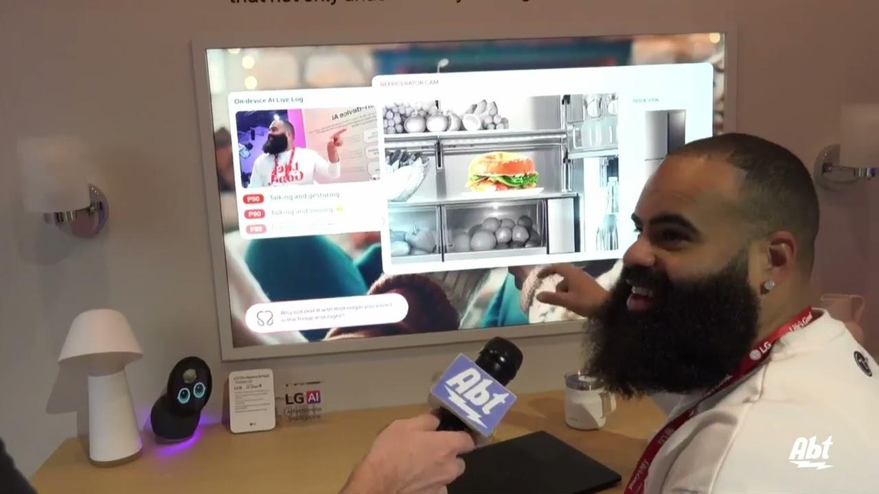 CES 2025: LG Affectionate Intelligence in Home Office Video