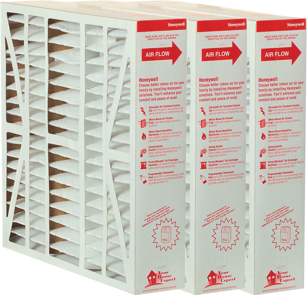 3 Honeywell Media Replacement Air Filters