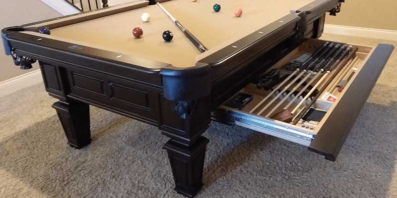 Olhausen - BRENT8-MAP-HC-DPB-TBPE - Pool Tables