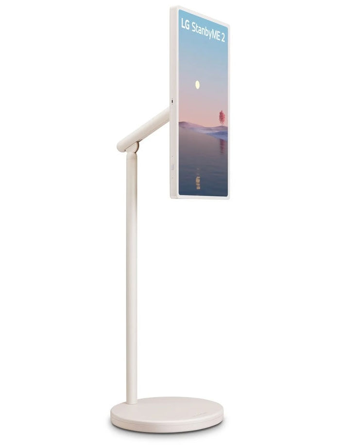 Front Left View of LG 2K Smart Portable TV