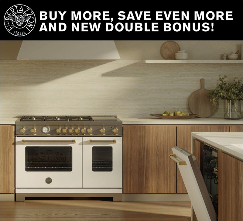 Bertazzoni Buy More, Save Even More + Double Bonus