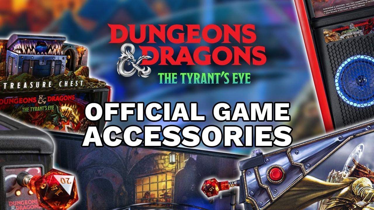 Watch DUNGEONS & DRAGONS: The Tyrant's Eye Pinball Accessories Trailer