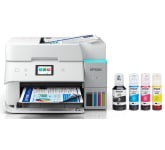 Epson EcoTank ET-4950 Wireless All-in-One Color Supertank Printer in White - C11CL40202