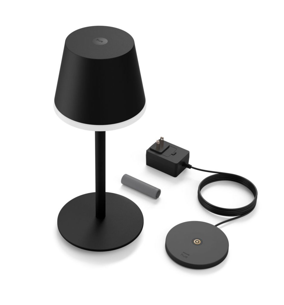 View of Box Contents for Lamp