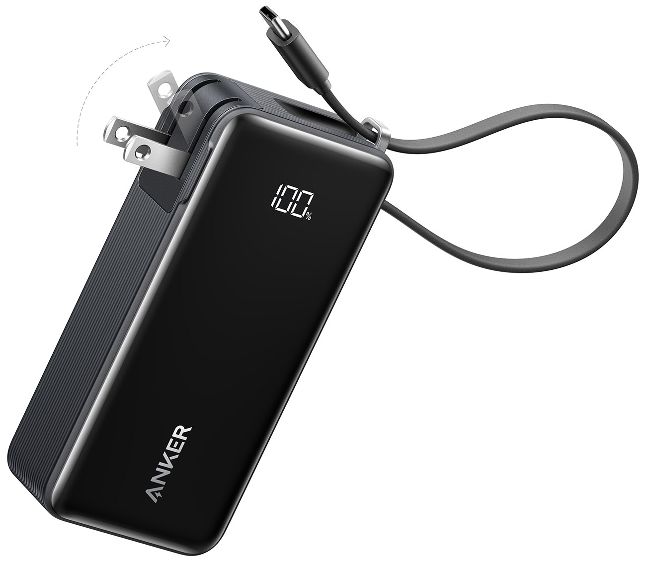 Front Angled View of Anker Portable Charger