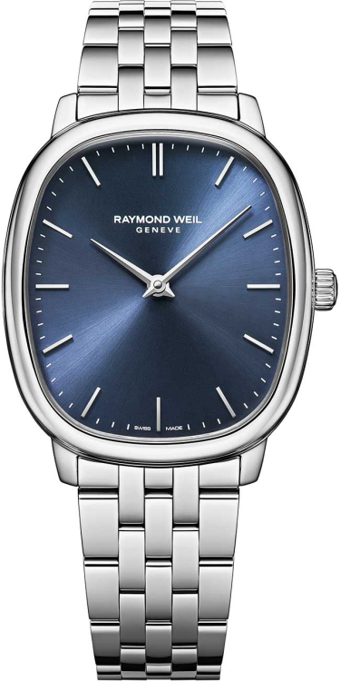 Raymond Weil Silver Watch with Blue Dial NIB s-l400.png main image 4