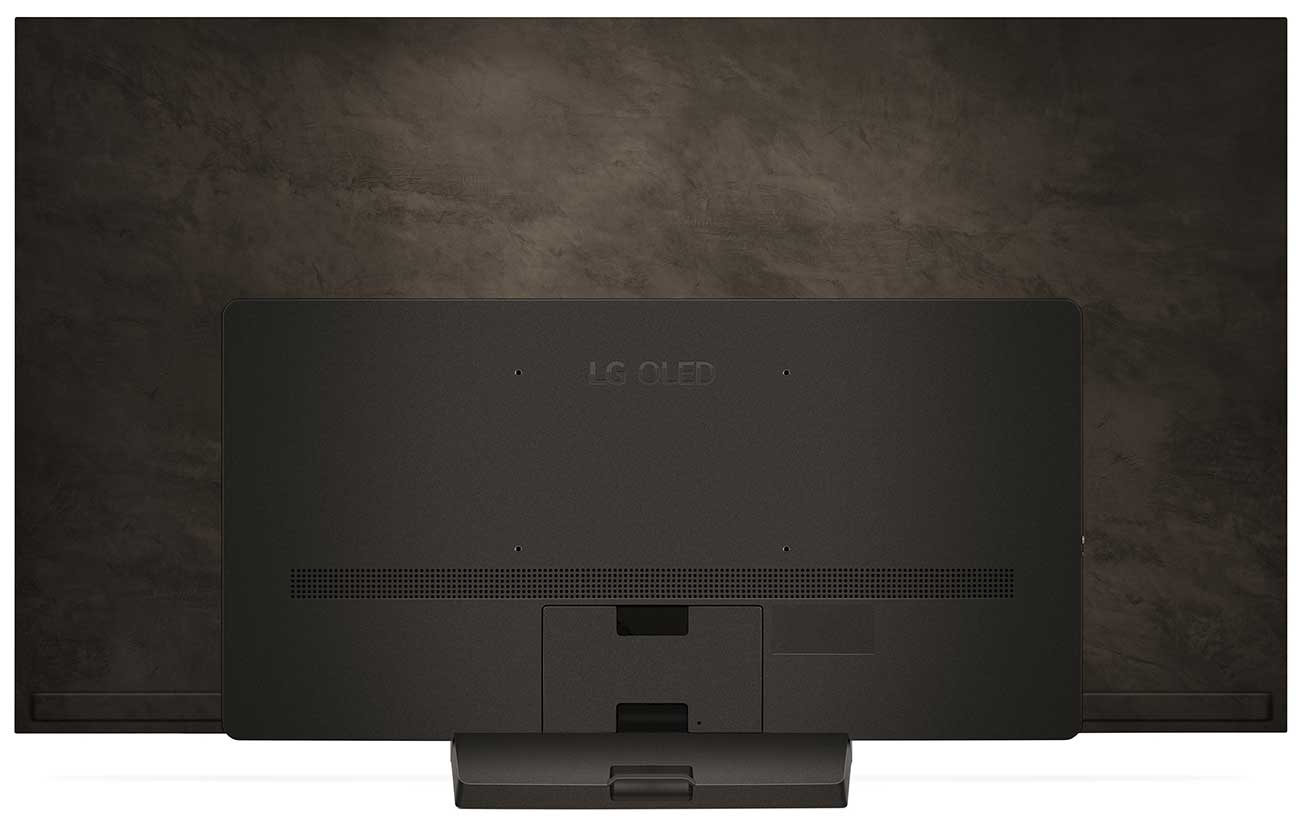 Back View Of The TV