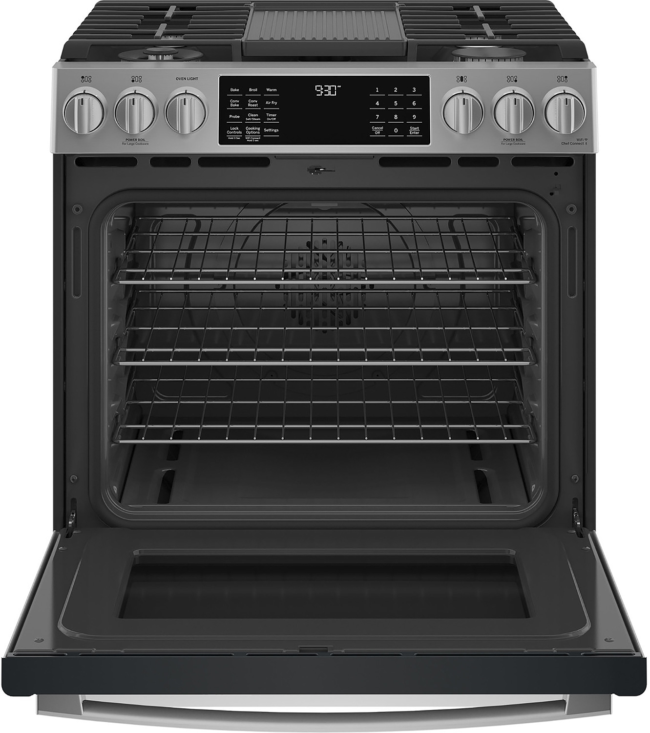 GE Profile - PGS930YPFS - Slide-In Gas Ranges