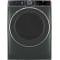 GE Profile Smart Front Load Electric Dryer with Steam and Sanitize Cycle 7.8 Cu. Ft. in Jade Green