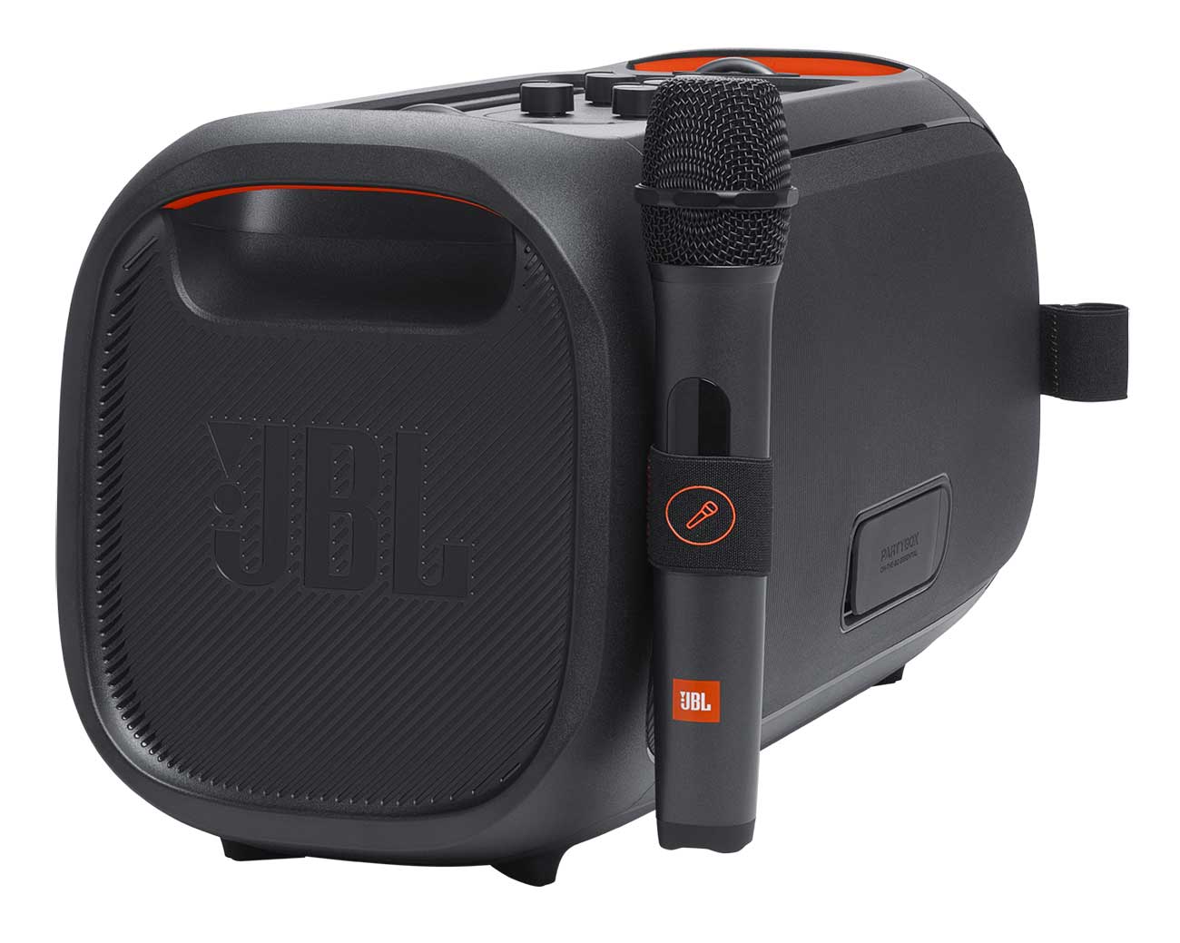 Left Side view of PartyBox OTG Essential Speaker