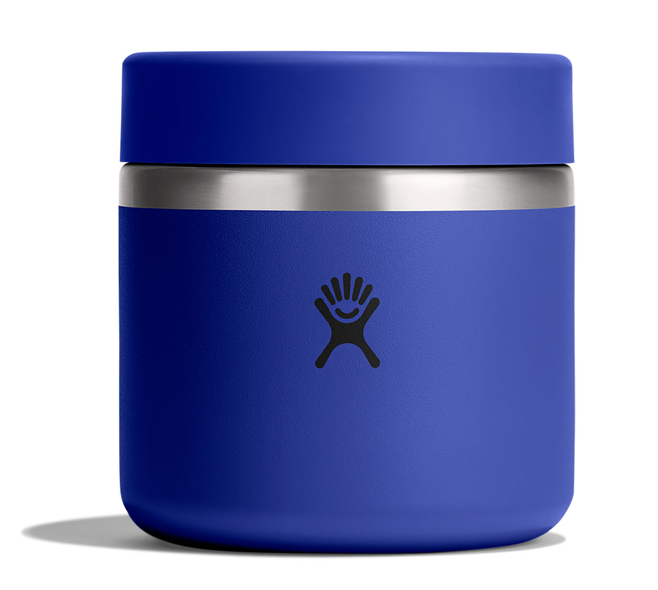 Front view of Hydro Flask Insulated Food Jar 20 Oz in Capri Blue
