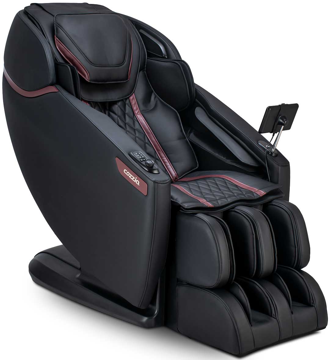 Angled view of Cozzia Massage Chair