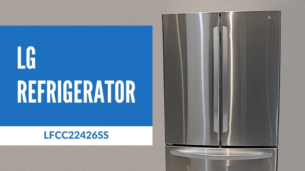 LG Stainless Steel French Door Refrigerator LFCC22426S
