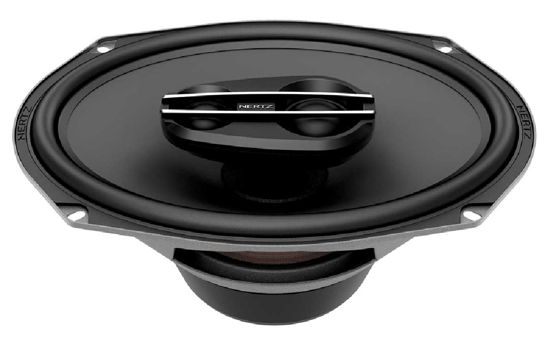 Side Angled View Image of Coaxial Speaker