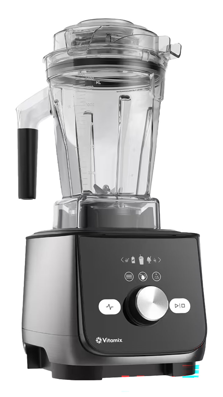 Angled view of Vitamix Ascent X5 empty