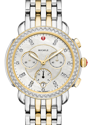 Michele Watches - close up of a Sydney Collection watch