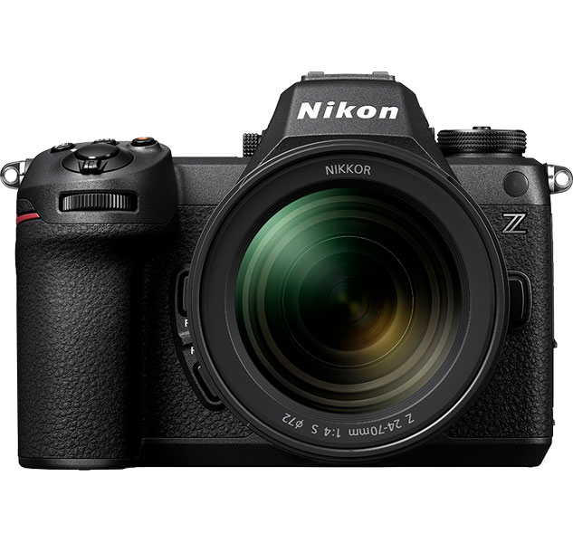 Front View of Nikon Camera