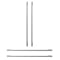 Monogram Refrigerator Minimalist Collection Handle Kit in Stainless Steel