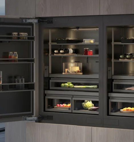 Gaggenau refrigerator storage and organization accessories