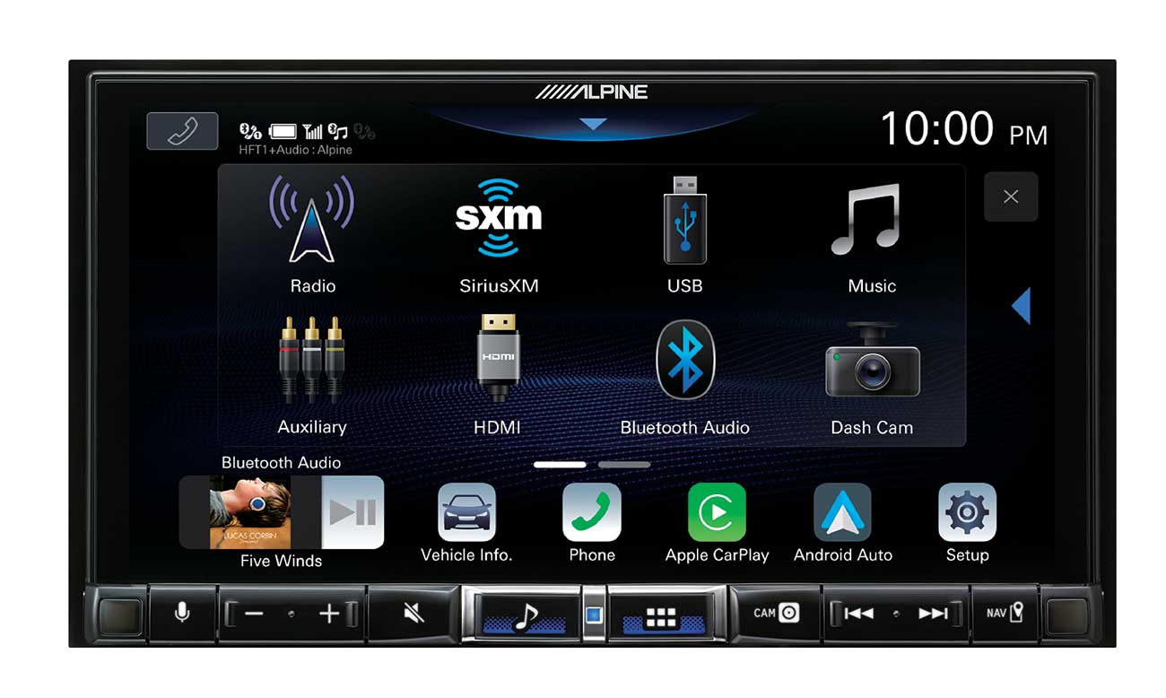 Front View Image of Multimedia Receiver
