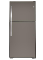 GE 21.9 Cu. Ft. Garage Ready Top-Freezer Refrigerator 33-Inch Wide in Fingerprint Resistant Stainless Steel - GTS22KYNRFS