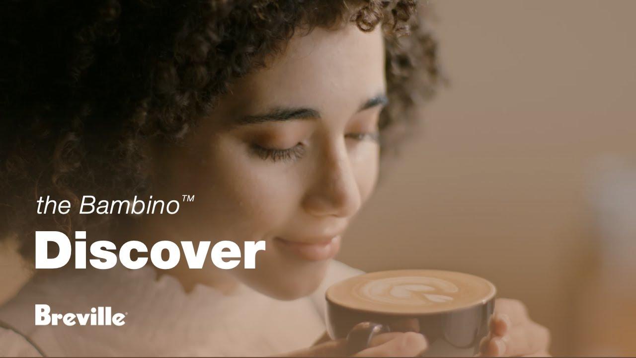 Watch The Bambino | Third wave specialty coffee at home without the wait | Breville USA