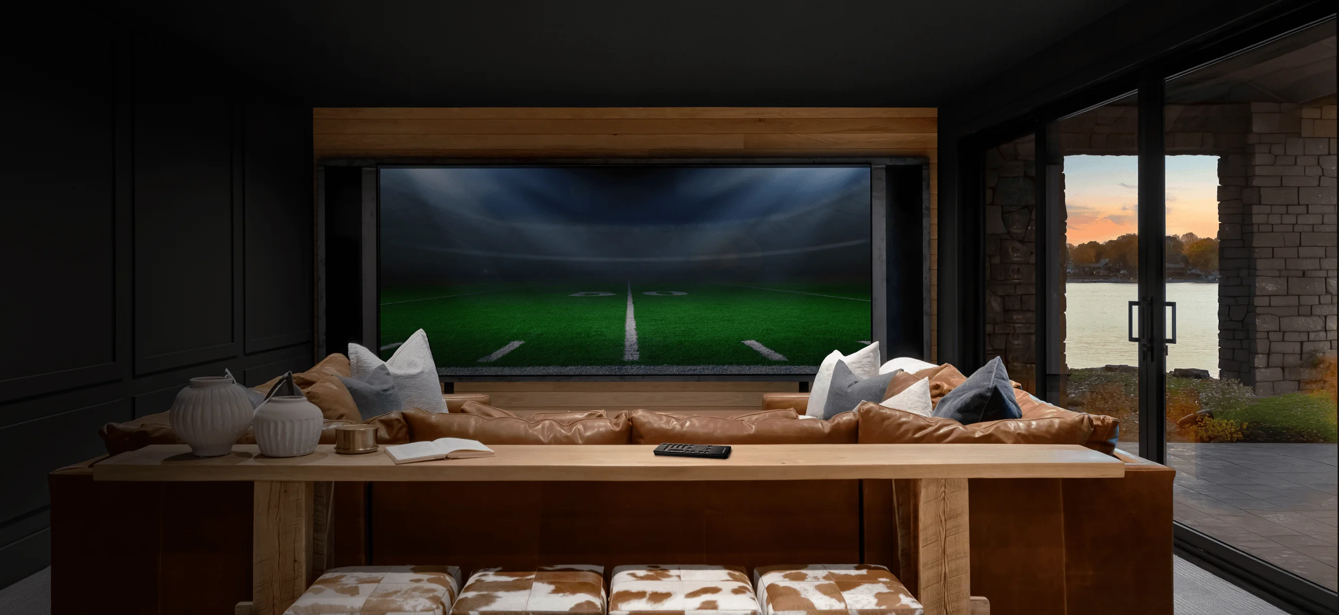 Game day entertainment powered by Crestron