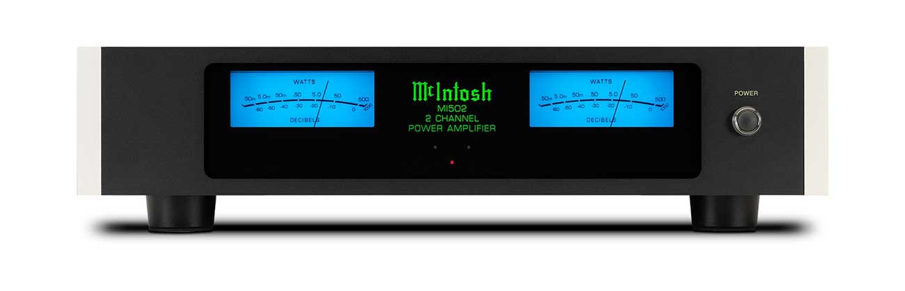 McIntosh MI502 Black 2Channel Digital Amplifier MI502 Abt