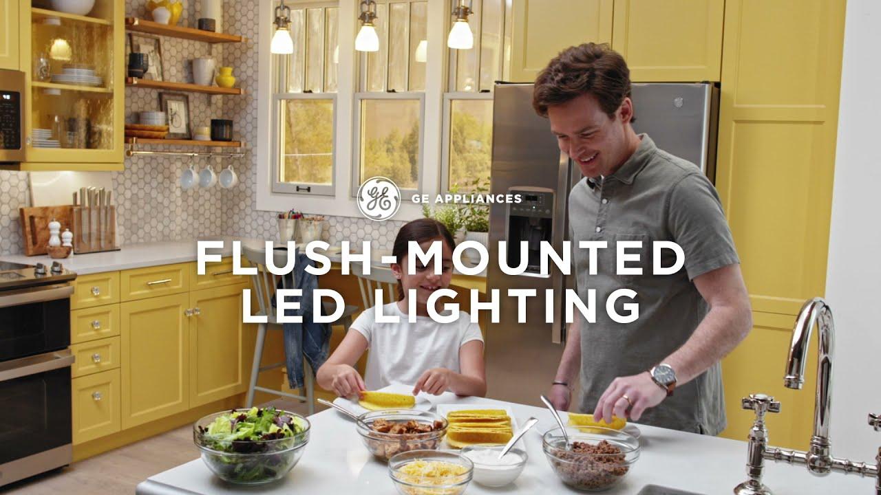 Watch GE Appliances Super G with Flush-Mounted LED Lighting