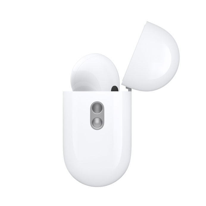 Side View Image of Airpods over Case