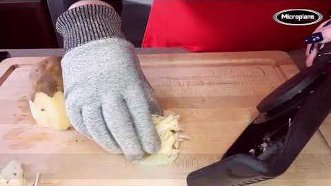 Watch Microplane Adjustable V-Blade Mandoline Food Slicer