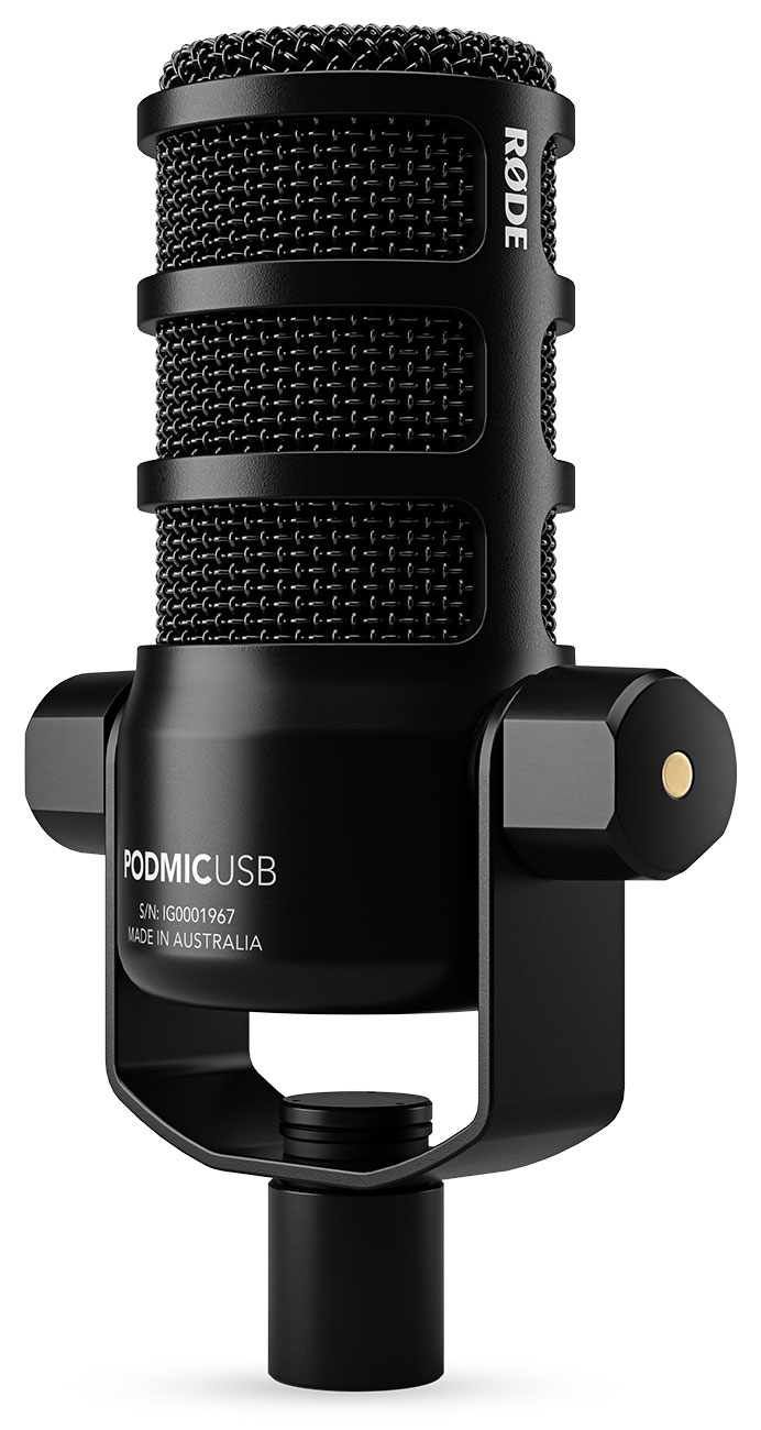 Dynamic View Of The Microphone (Standing Upright)