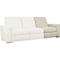 Hooker Furniture Living Room Optimus RAF Power Recliner with Power Headrest - Small - in Matera Pearl Fabric