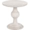 Classic Home Hera End Table in Creamwood